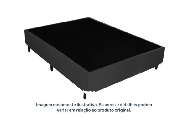 BOX/BASE *138X30 SUEDE PRETO