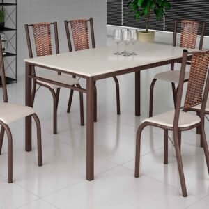 CJ MUNIQUE BASE MALIBU GRANITADA OFF 140X75 MARROM