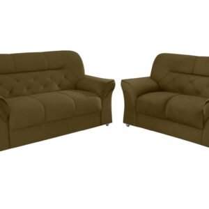 SOFA CJ 3X2 LUG CAETE/2084 VEL MARROM/D 2078 – LUFER