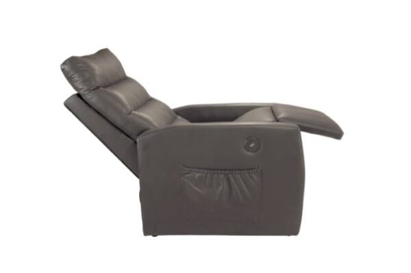 POLTRONA DO PAPAI SIENA VEL CINZA/2303 – LUXURY - Imagem 2