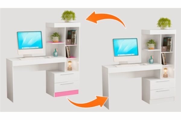 MESA OFFICE NT 2010 – BR/BR/ROSA - Imagem 2