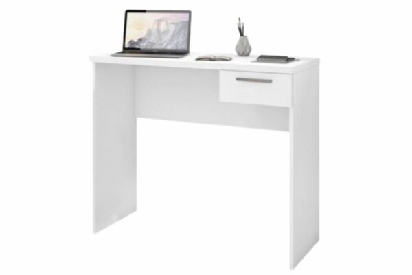 MESA OFFICE COM 1 GAVETA 900 MM – BRANCA