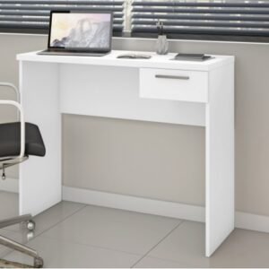 MESA OFFICE COM 1 GAVETA 900 MM – BRANCA