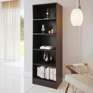 LIVREIRO BIBLIOTECA MIRAGE PRETO