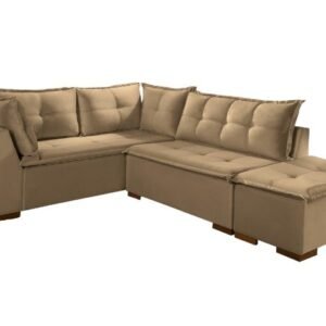 SOFA CANTO IMOLA LINHO BEGE