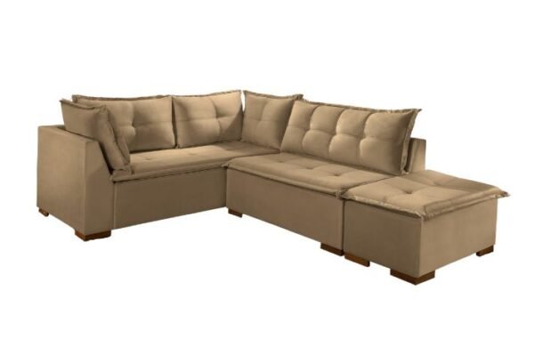 SOFA CANTO IMOLA LINHO BEGE