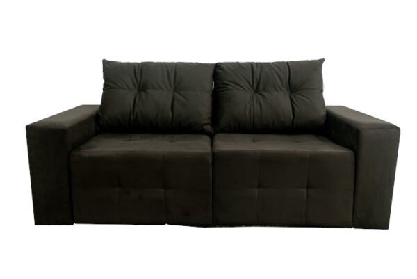 SOFA RETRATIL HAWAII 1,85m – MARROM - Imagem 2