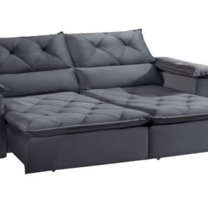 SOFA RETR IRON CINZA