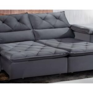SOFA RETR IRON CINZA