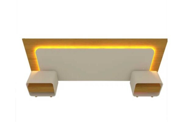 CABECEIRA INNOVA C/ LED E 2 CABECEIRAS NAT/OFF – GELIUS - Imagem 2