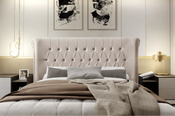 CABECEIRA QUEEN 1.60 YORK KORINO BRANCO/606 – BONAN - Imagem 3