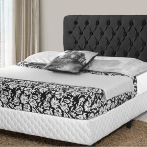 CABECEIRA QUEEN 1.60 BARCELONA CLASSIC VELUDO PRETO/701