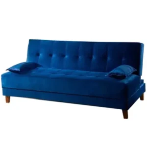 Sofá Cama Arpoador 2 Lugares Azul